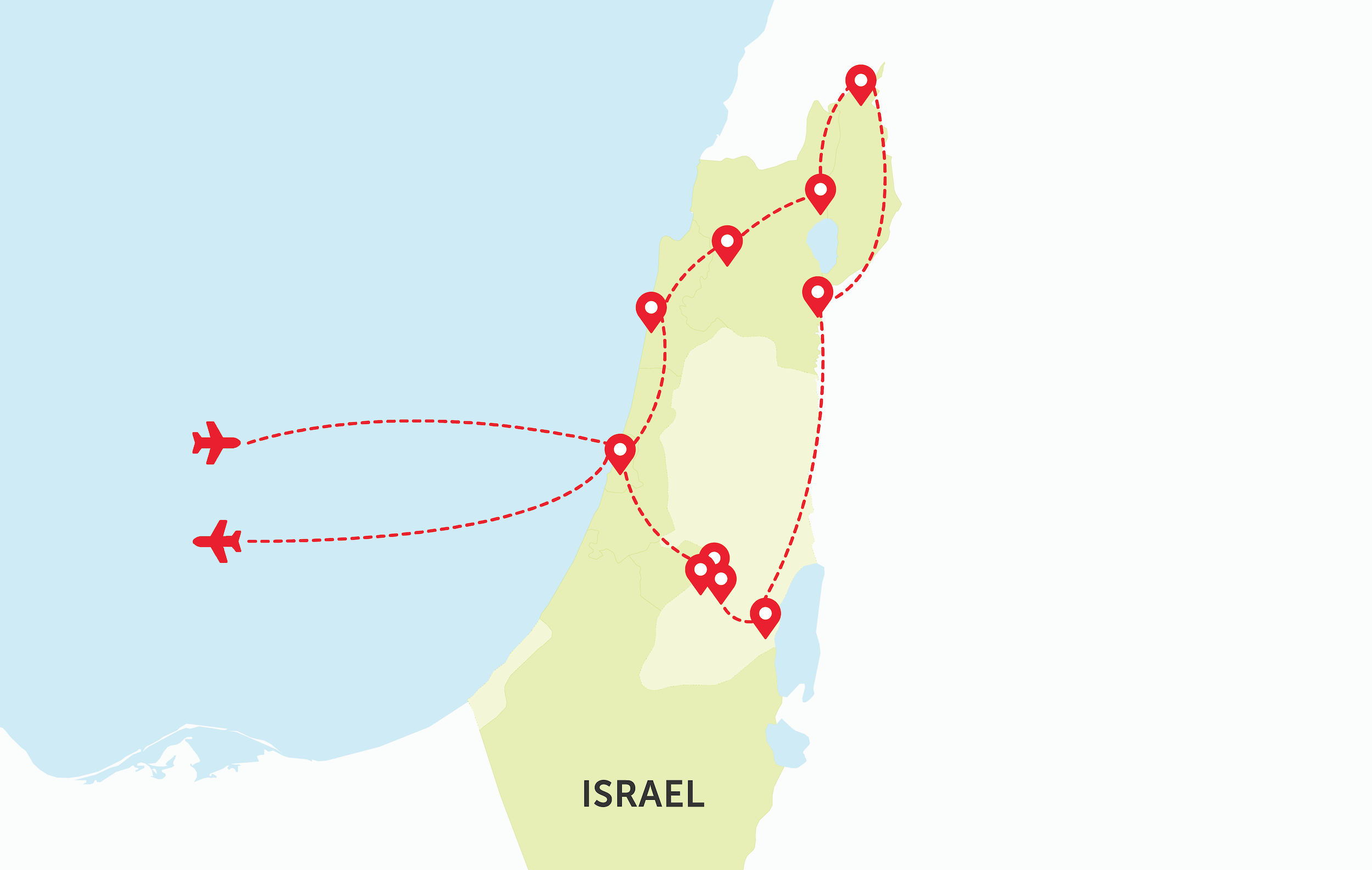 Israel Map