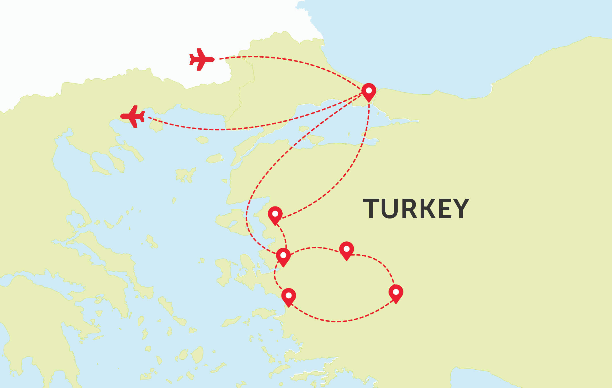Map of Turkey