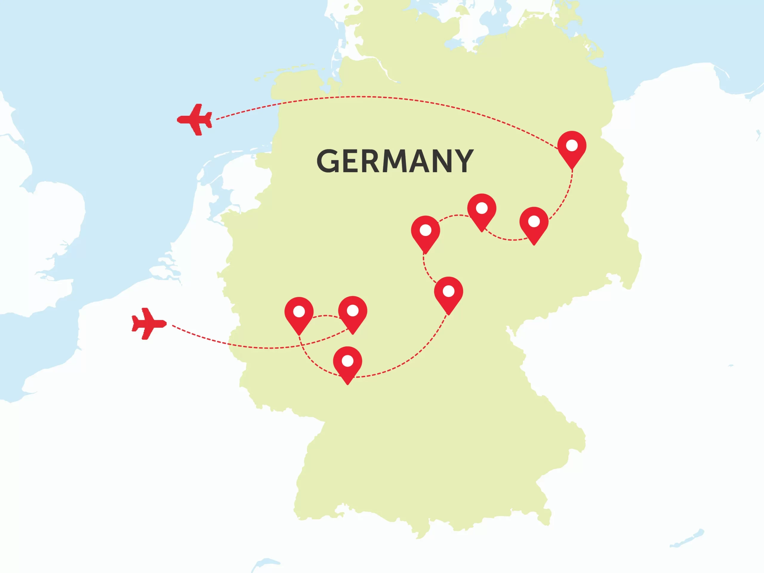 Map of Germany