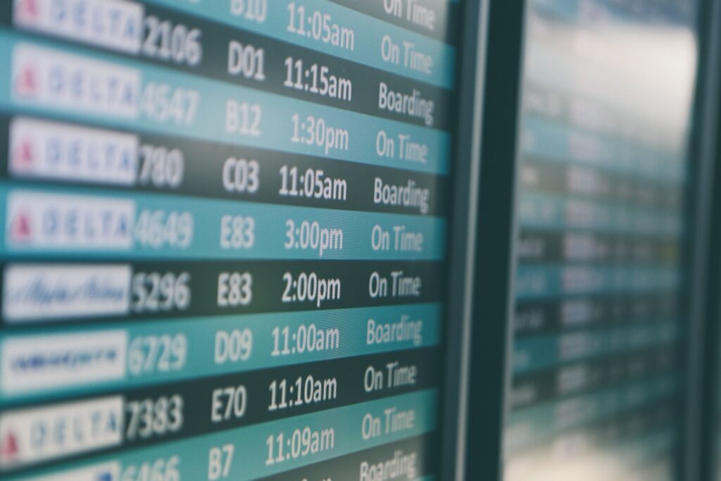 Flight Departure Board