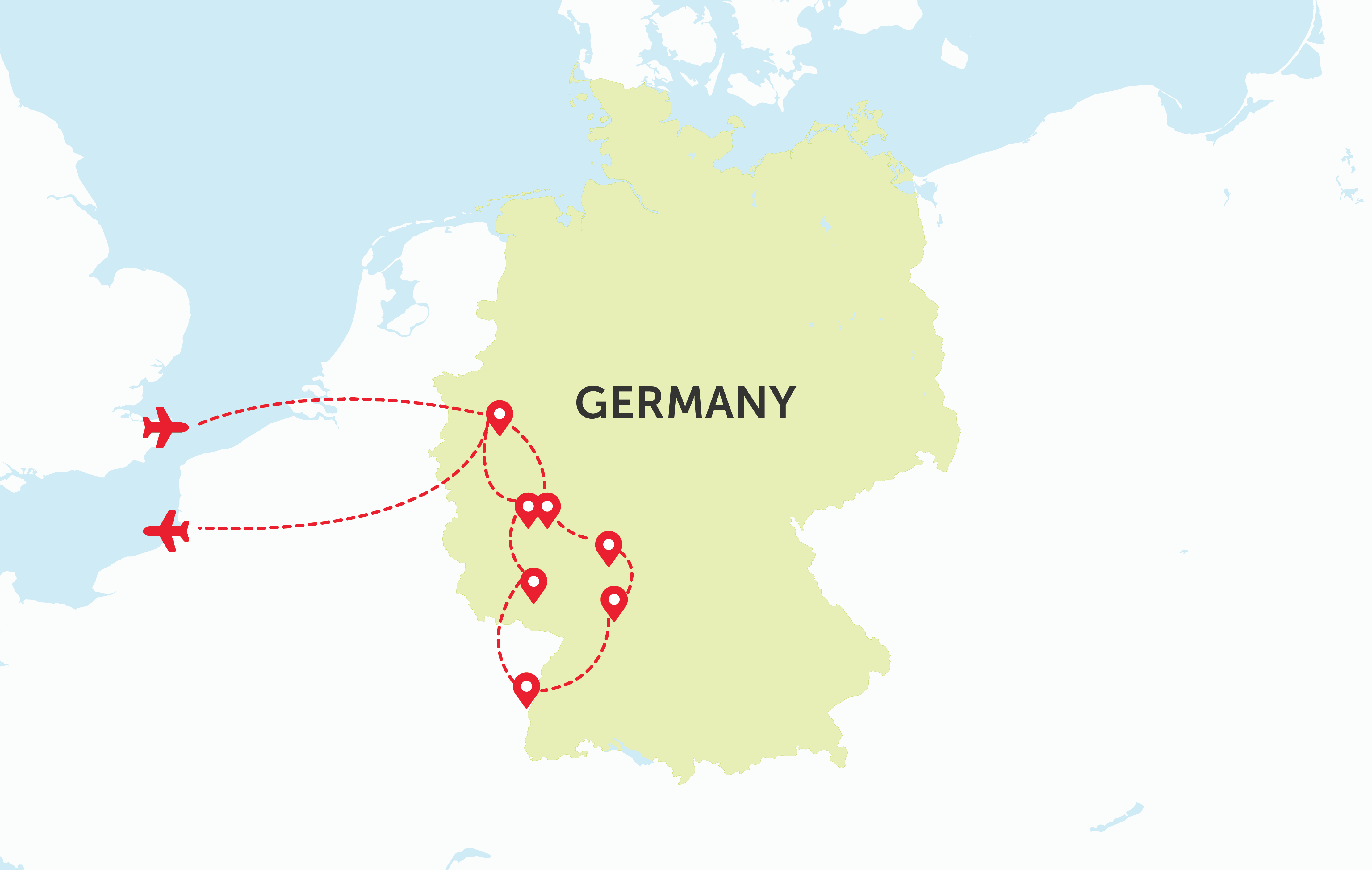 rhinerc24 Rhine Cruise Map