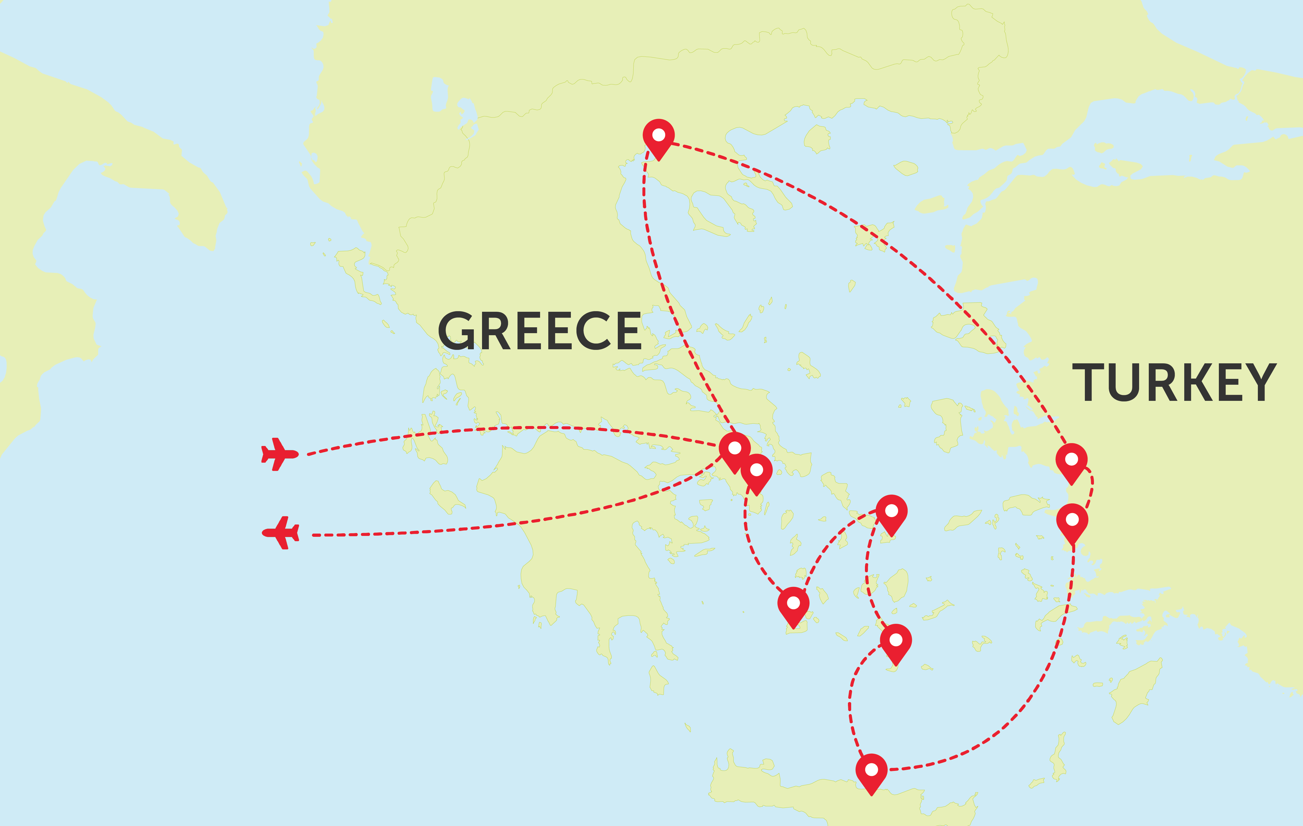 Greece Map