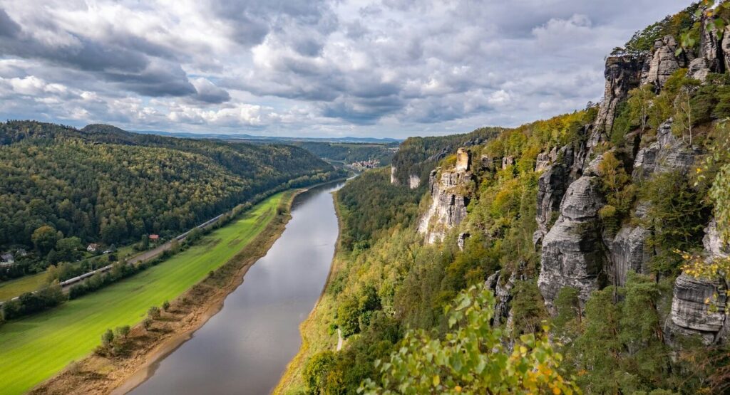 Elbe at Saxon Switzerland