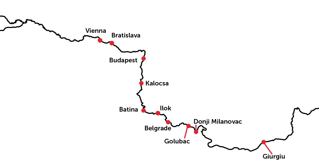 danube map