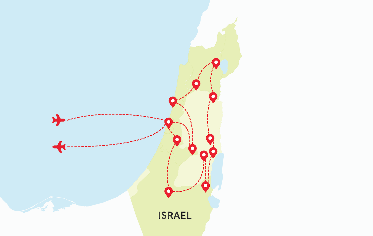 Israel Map