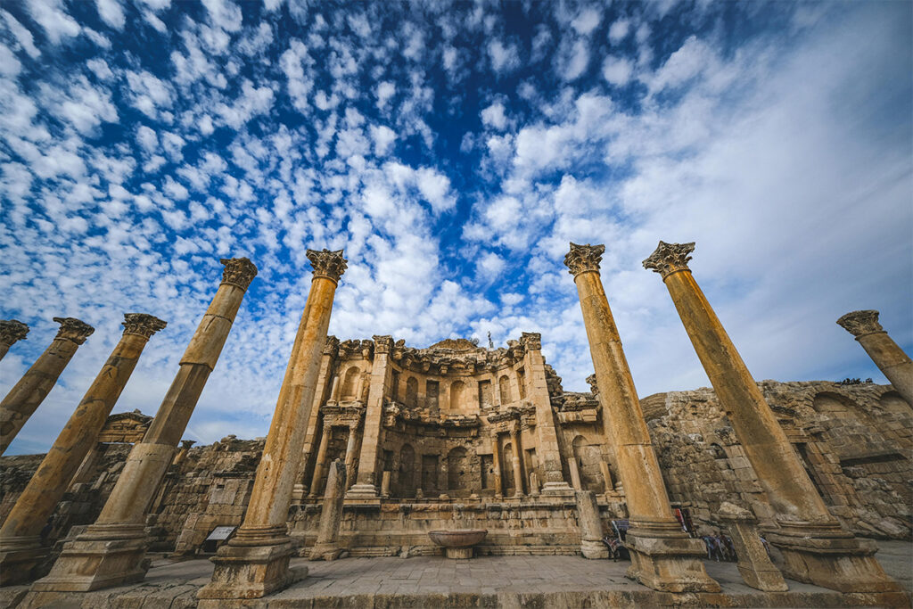 Jerash ruins