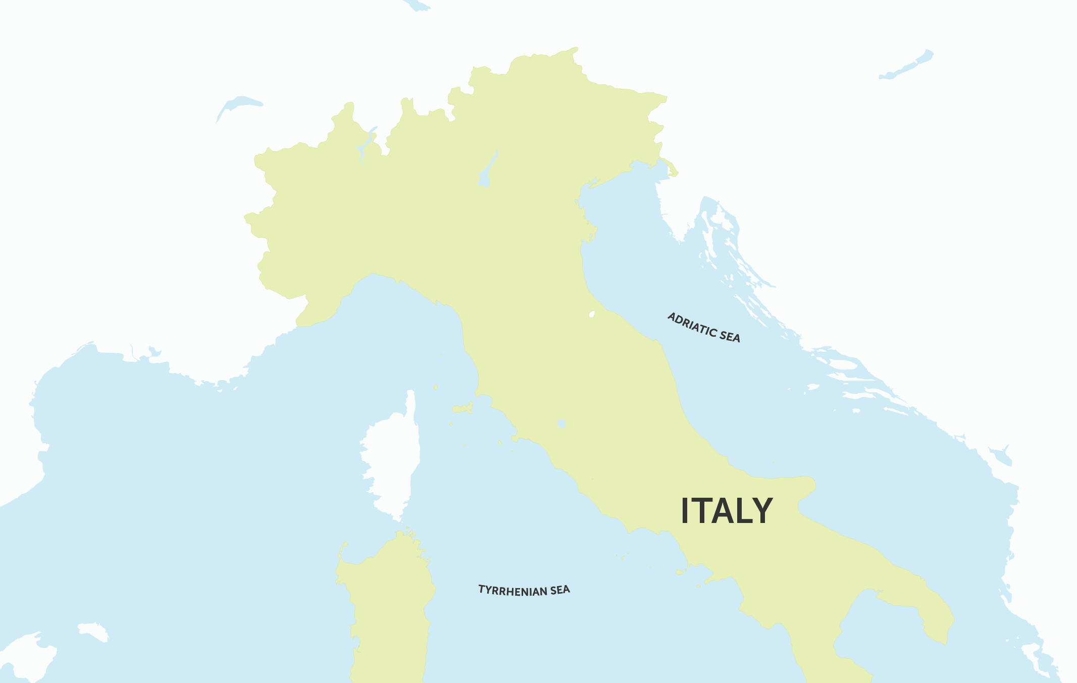 Map of Italy