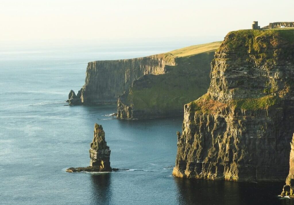 Dramatic cliffs of Moher