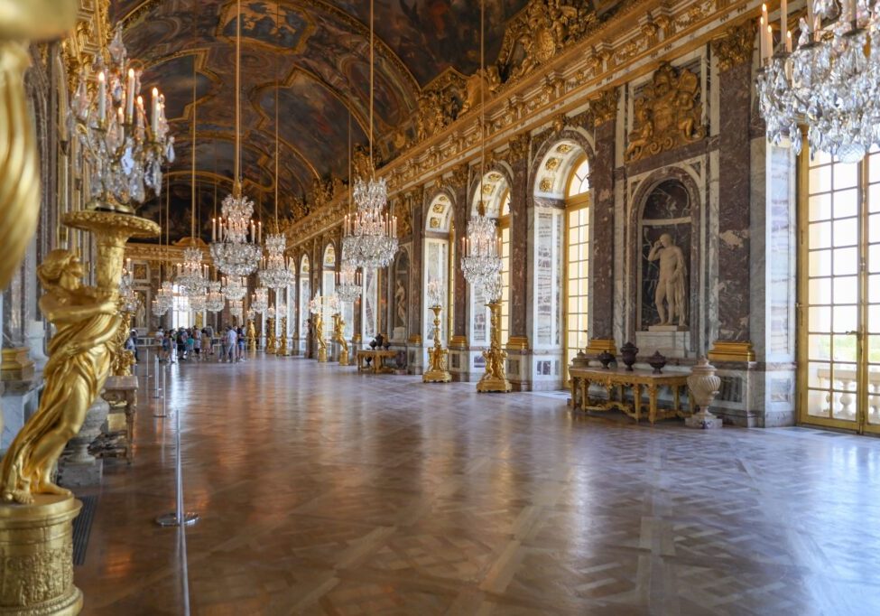 Inside palace of Versailles