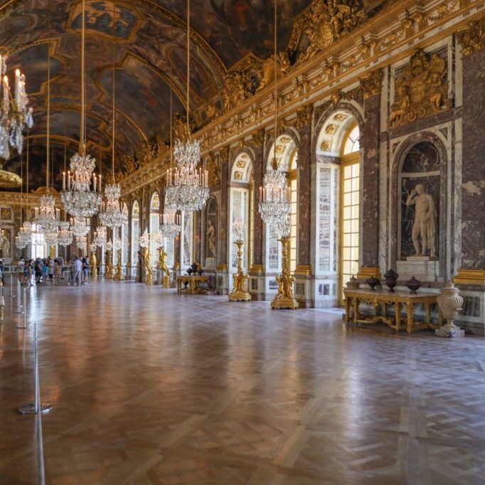 Inside palace of Versailles