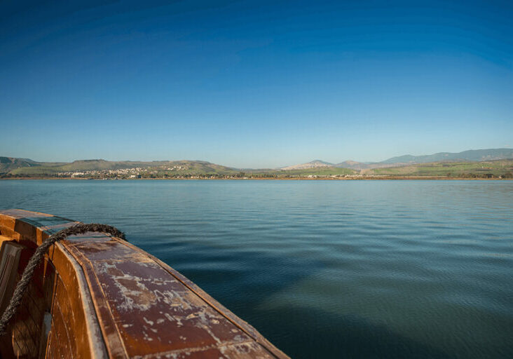 Sea of Galilee boat-ride view