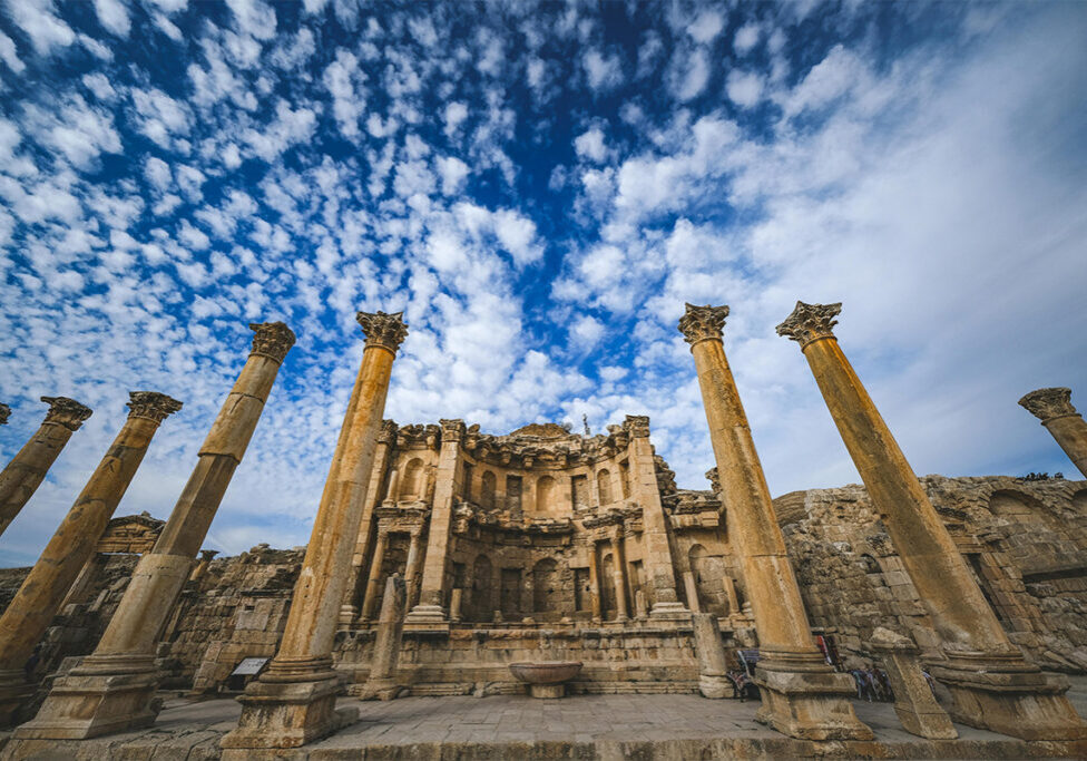 Jerash ruins