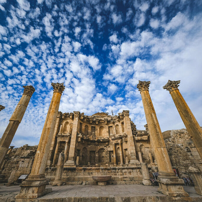 Jerash ruins